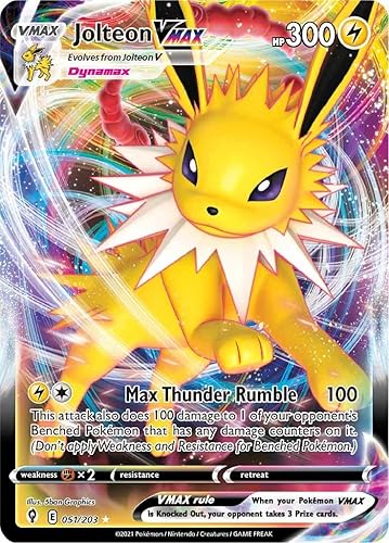 Jolteon VMAX - 051203 - Ultra Rare - Espada y escudo - Cielos en evolución