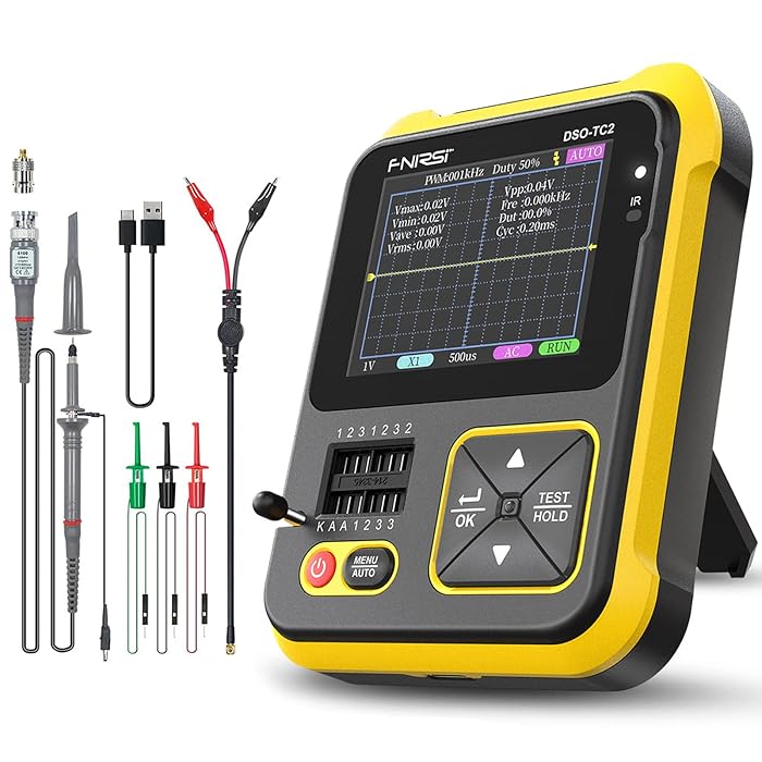 Buy Portable Handheld Oscilloscope, 2.4 Inch Digital Oscilloscope Kit