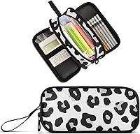 Vista 13 de Estuche personalizado con imagen y nombre con texto para lápices, estuche para bolígrafos para oficina y escuela, bolsa de almacenamiento grande