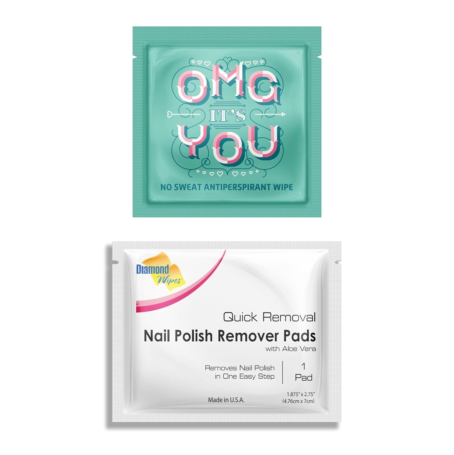 LA Fresh Antiperspirant Wipes and Diamond Wipes Nail