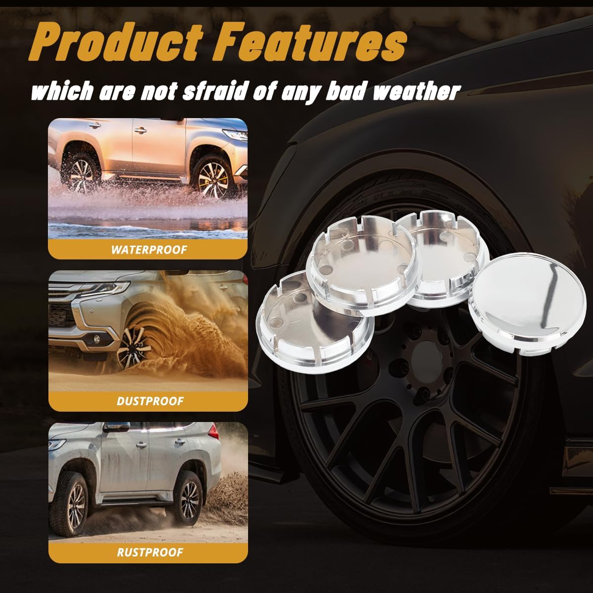 4Pcs 1.93in / 49mm Car Wheel Center Caps for 2013-2016 Scion FR-S 2013-2017 Subaru BRZ 2017-2020 86 Chrome Outer 1.93 in, Inner 1.73 in Snap-On Hub Caps