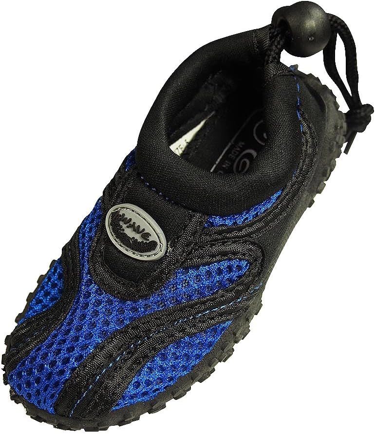 The Wave-Childrens Aqua Shoe, Toddler, Royal