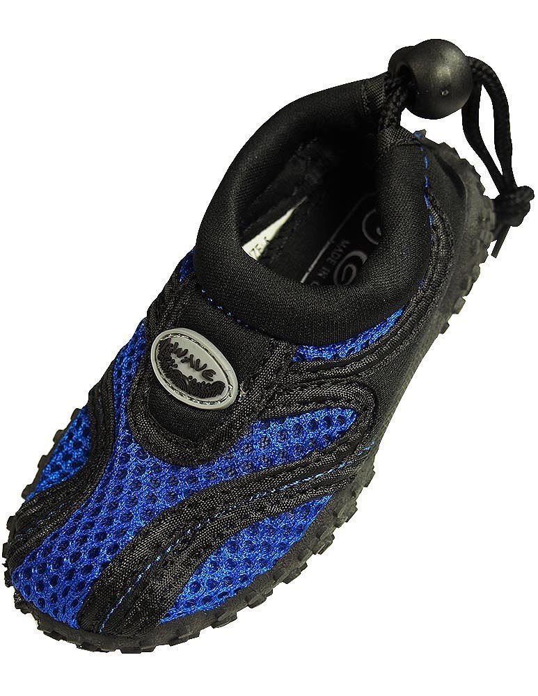 The Wave-Childrens Aqua Shoe, Toddler, Royal
