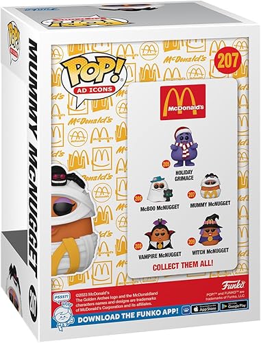 Miniatura 3 de Funko Pop! Ad Icons McDonalds - Mummy McNugget - McDonald's - Figura de vinilo coleccionable - Idea de regalo - Producto oficial - para niños y