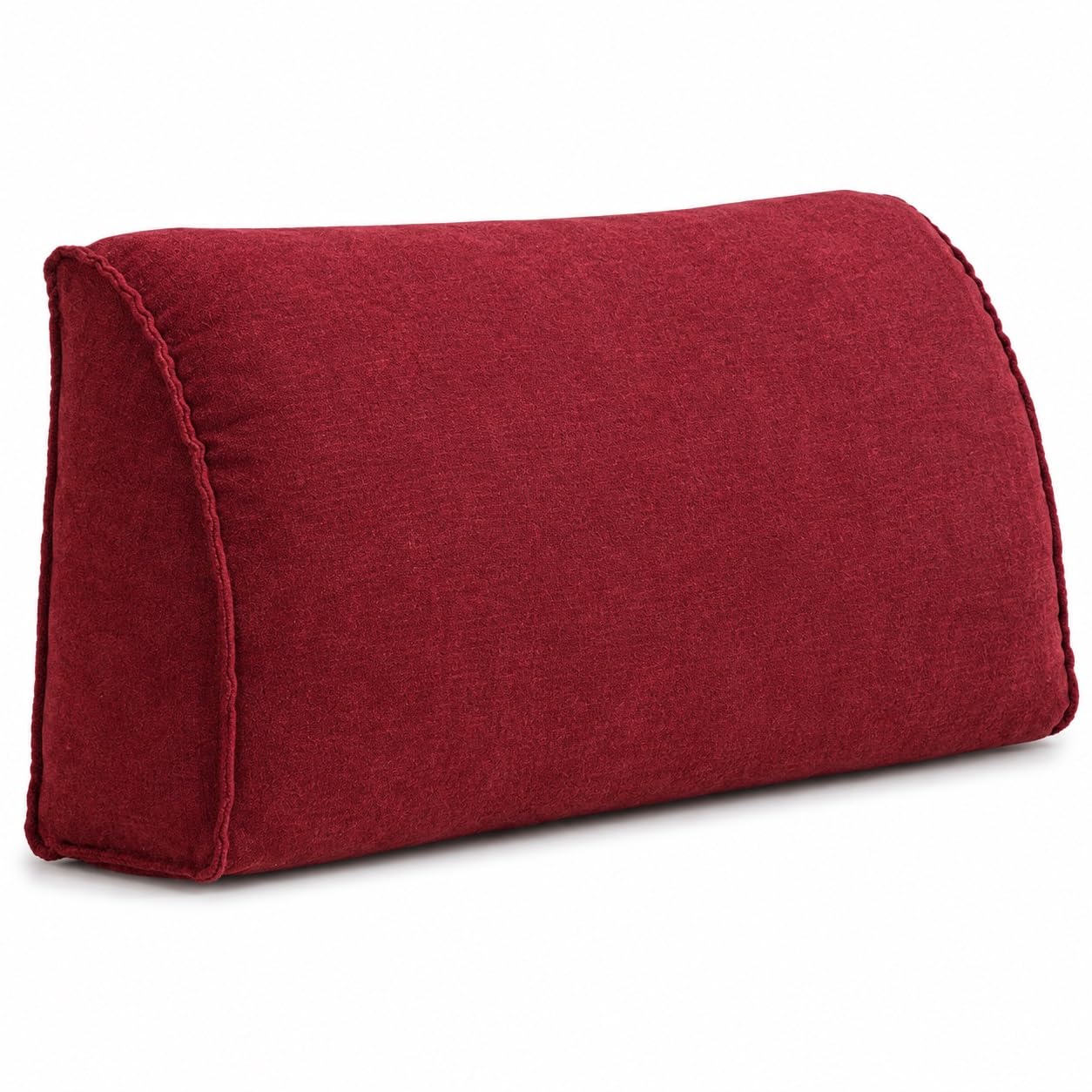 Oreiller de lecture NEPHRA rouge pour soulager le dos sur le lit ou le canapé