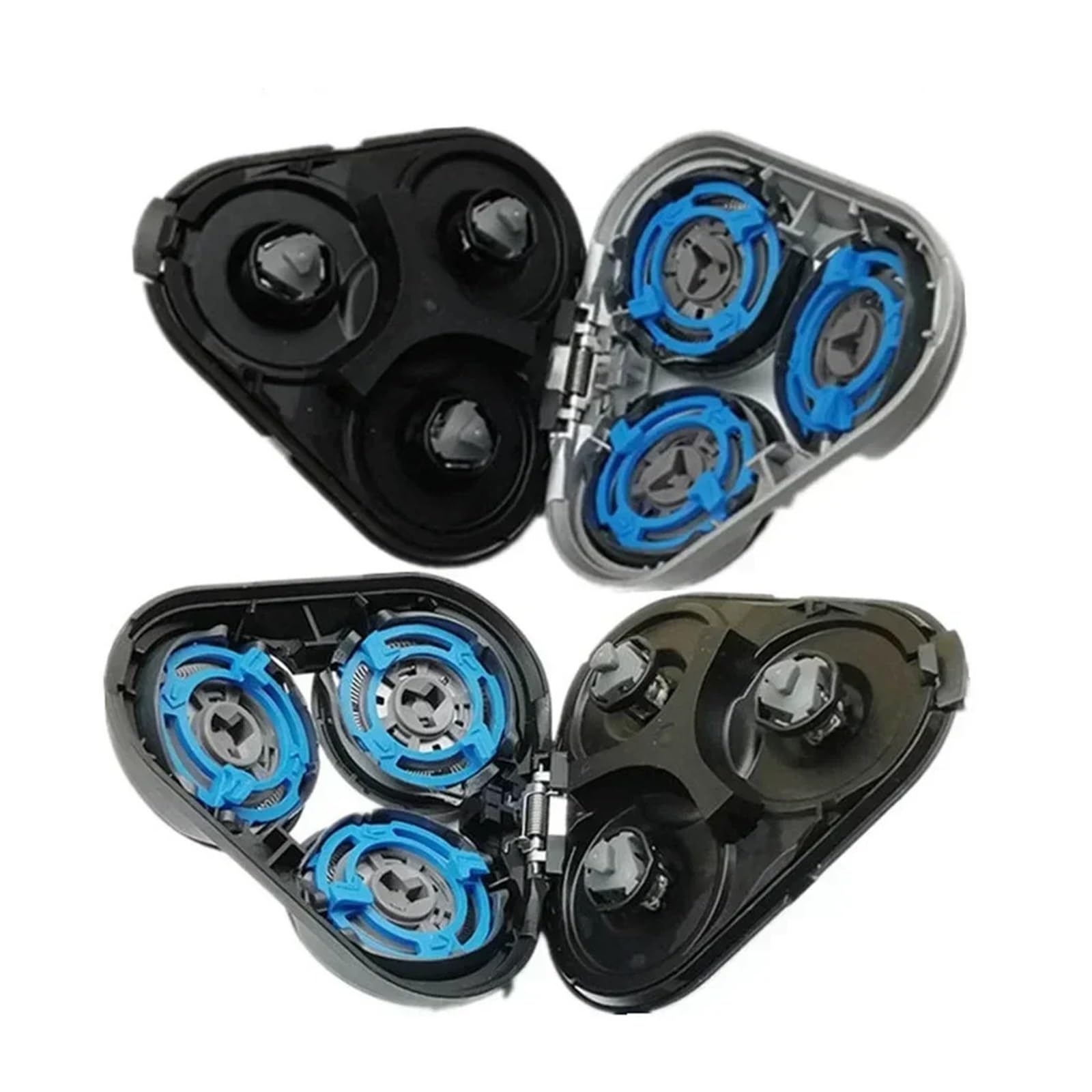 S5000 Rasierklinge, Waschbar, Kompatibel Mit Philips, S5000, S5370, S5571, S5420, S5140, S5078, S5077, S5050, S5082, S5380, S5400, Ersatz-Rasierkopf, Rasierklingen(1pcs Silver)