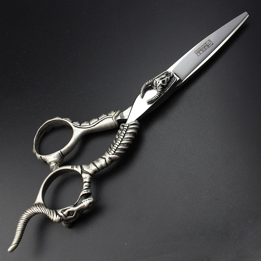 5.5/6-inch Professional Hair Clippers, Stainless Steel Sharp Hair Clippers, Specialized for Hairdressers (5.5 inch Cutting Scissors) - Image 3