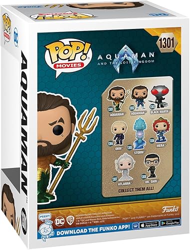 Miniatura 3 de Funko Películas Pop! Aquaman y El Reino Perdido - Aquaman Diamond Glitter, Exclusivo de Tienda