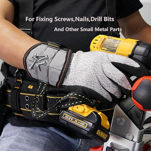 Miniatura 9 de Cinturón de herramientas de gel y pulsera magnética