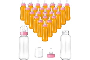 Norme 9.5oz Pink Bottles for Baby Showers