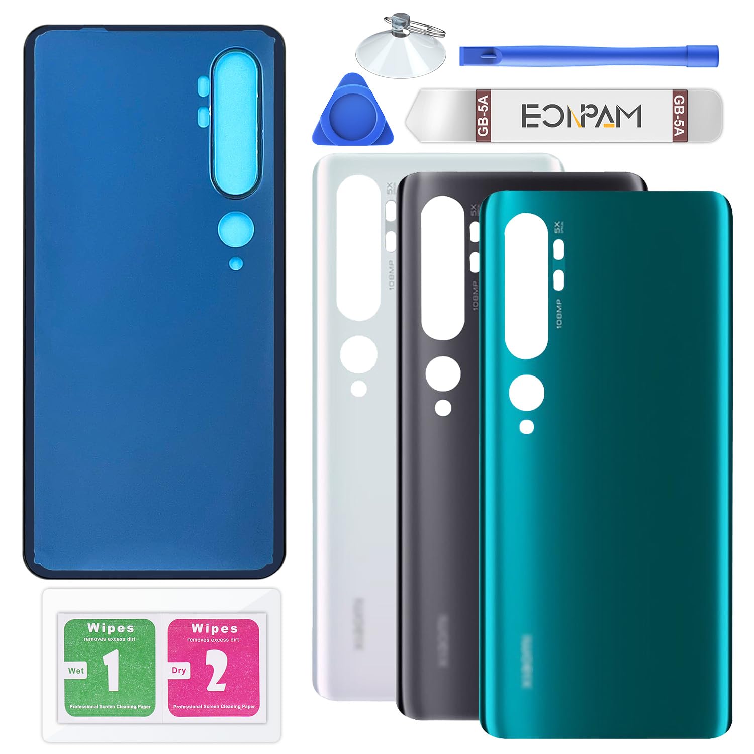 Cover Posteriore Originale Xiaomi Mi 10 – Coperchio Batteria Verde Corallo - Foto 2