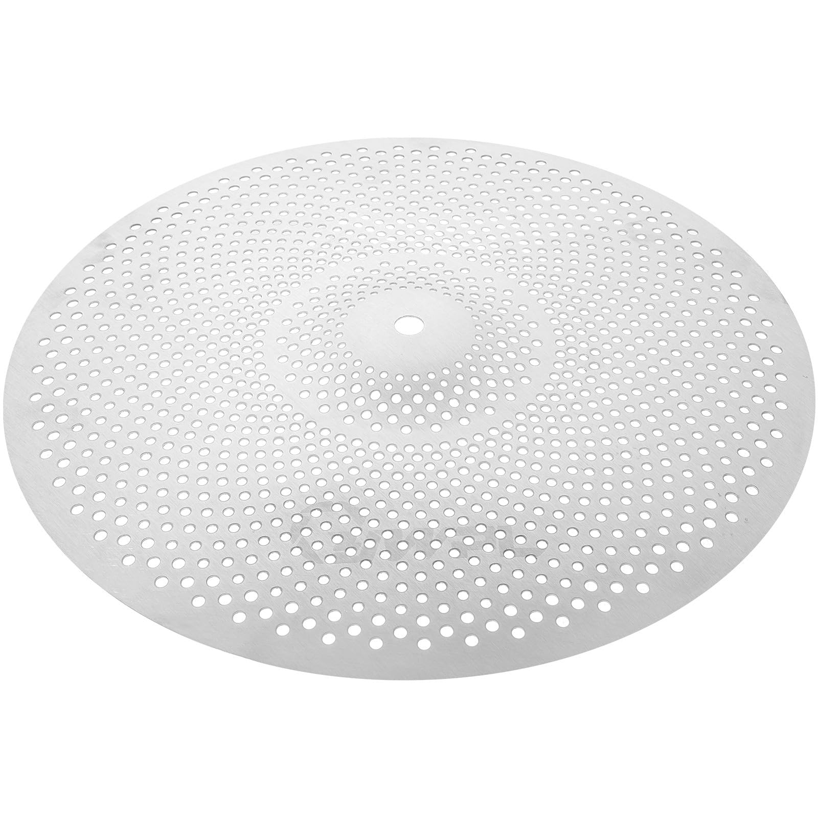 SECFOU Cymbale Splash Argenté en Alliage à Faible Volume Ton Grave et Compatibilité Polyvalente pour Batterie Silencieuse et Pratique
