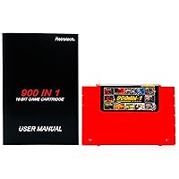 Vista 2 de Retrotech 900 In 1 Multi-game Game Cartridge For SNES 16-Bit Game Console