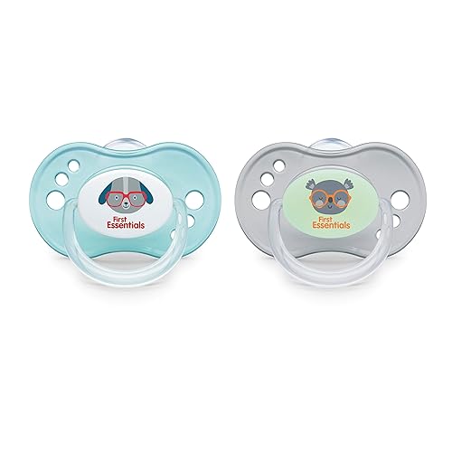 Miniatura 1 de NUK First Essentials por Pacifiers, 6-18 meses, 2 unidades