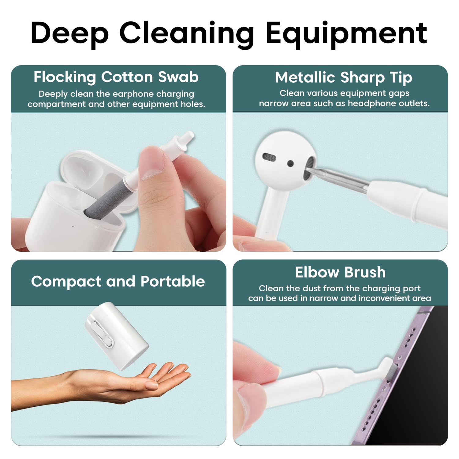 Electronics Cleaning Kit - 5 in 1 Multi-Tool -2 Electronics Cleaning Kit - 5 in 1 Multi-Tool -2