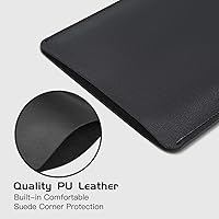 Vista 3 de CaseBuy Funda de piel sintética para teclado Apple Magic 2024 con USB-C y iMac Magic M1 M3 M4 Chip A2520 A1843 y Mac Studio 2022 con teclado