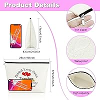 Vista 2 de Mxrymvu Bolsas de maquillaje de regalo para profesoras, 0570_NO5