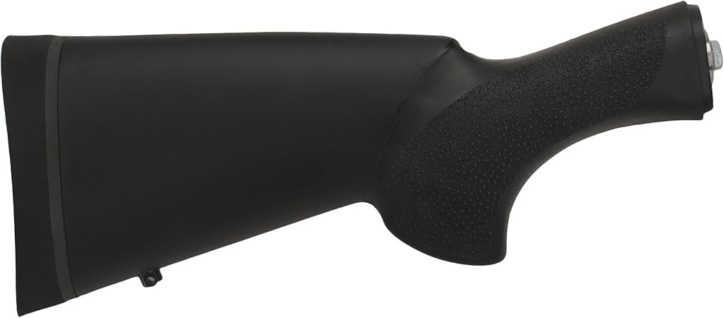 Hogue OverRubber Shotgun Stock For Remington 870 - 12 Inch Length Of Pull, Fiberglass Reinforced