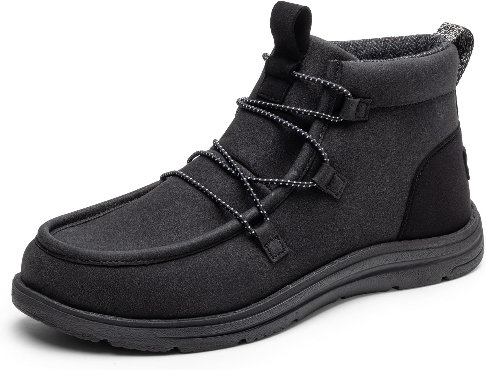 Bruno Marc Men's Slip-on Loafer Casual Shoes Warm Winter Ankle Boots