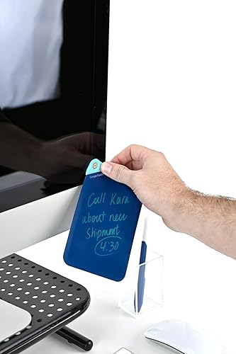 Miniatura 8 de Boogie Board VersaNotes - Paquete de expansión reutilizable, borrado en seco y notas adhesivas, paquete de 3 alternativas para el hogar y la