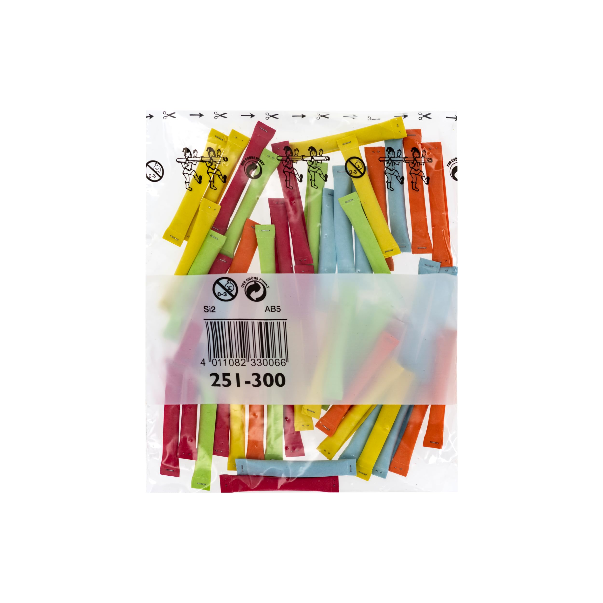 Herlitz 10733376 Gewinnlose 1-500 10x50 Stück (Farben sortiert) (500 Gewinnlose)