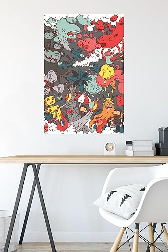 Miniatura 4 de Trends International Póster de pared Party Pooper, 22.375 x 34 pulgadas, versión premium sin marco