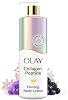 Olay Loción Corporal para Mujer, Reafirmante con Sérum de Péptidos de Colágeno, Piel Visiblemente Más Firme, Humectación e Hidratación por 24 Horas, Fórmula de Rápida Absorción, Complejo de Vitamina B3, para Todo Tipo de Piel, 17 fl oz (Paquete de 1) 1