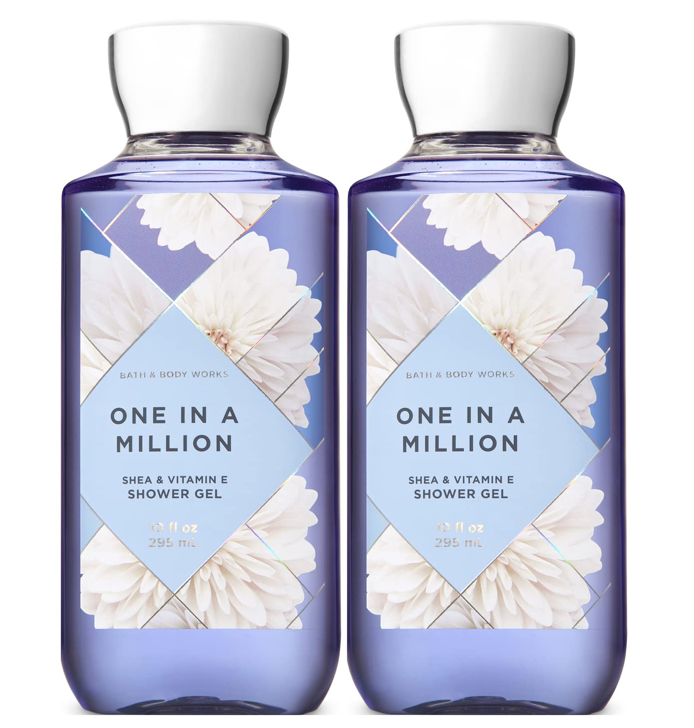 Bath & Body Works One in a Million Shower Gel Gift Sets 10 Oz 2 Pack (One Million) 20 ounces