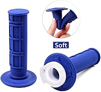 Vista 2 de Empuñaduras de mango de acelerador de 7/8 de 0.866 in con abrazadera de cable para interruptor de encendido y apagado para 50 cc, 90 cc, 110 cc, 125