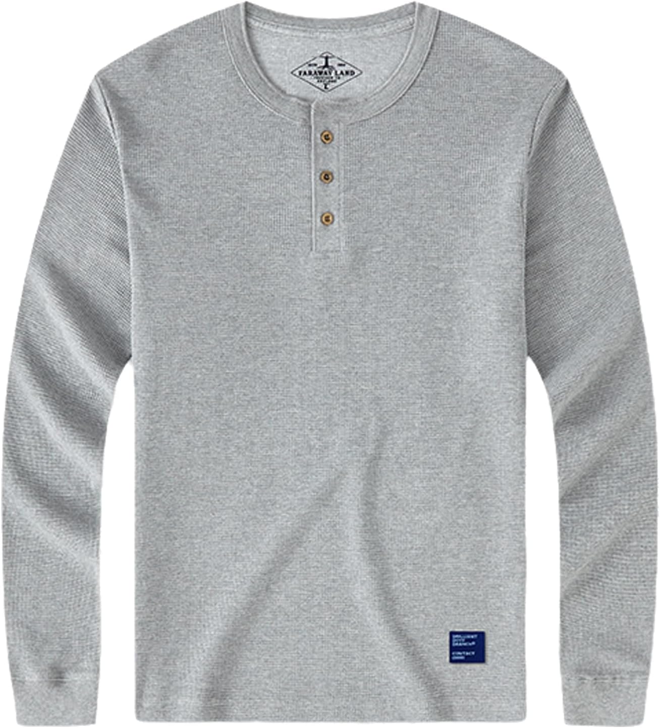 90年代 グラミチ ワッフル ヘンリーネック カットソー ロンt 古着 M 90