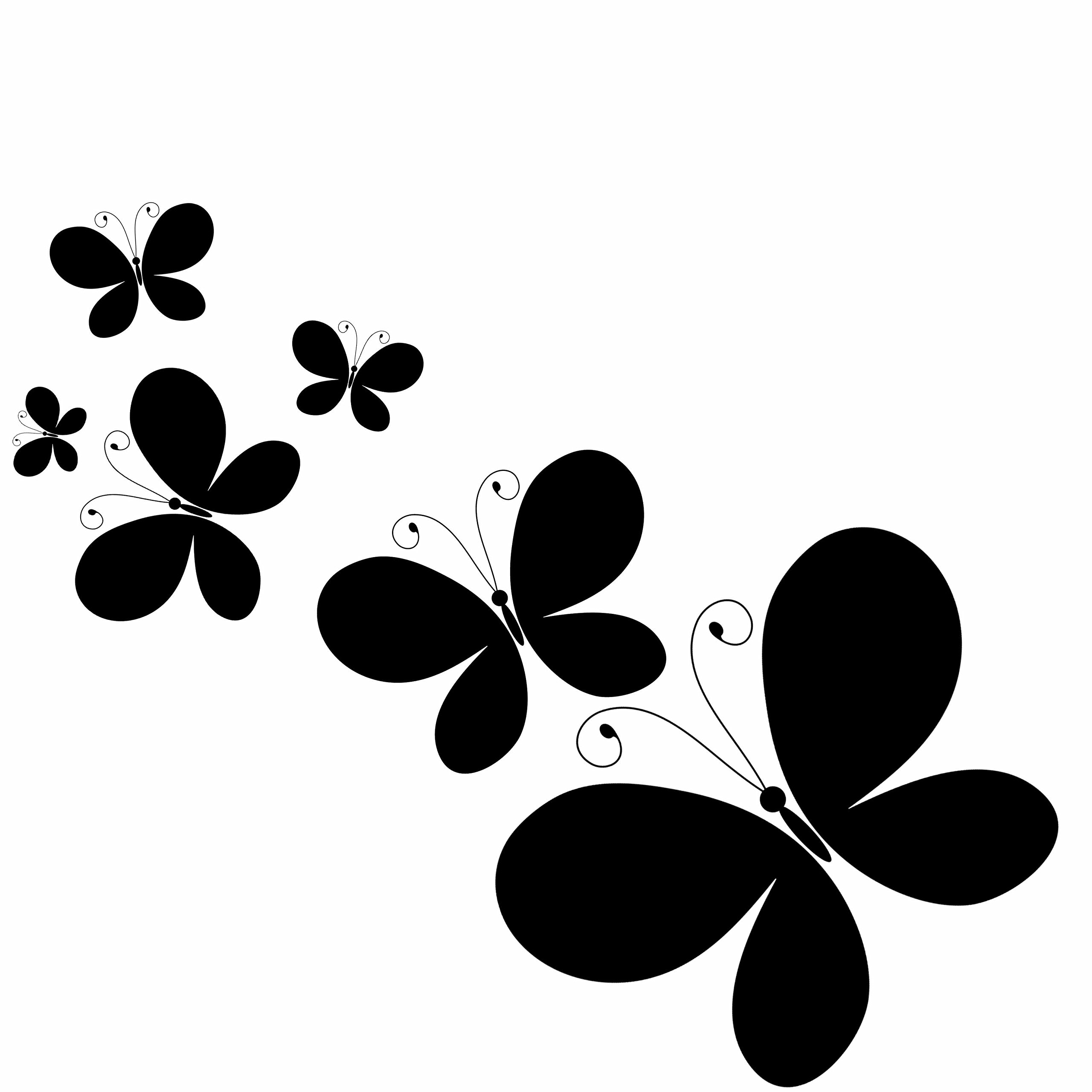 Pushy Vinyl Decorative Wall Sticker - Black