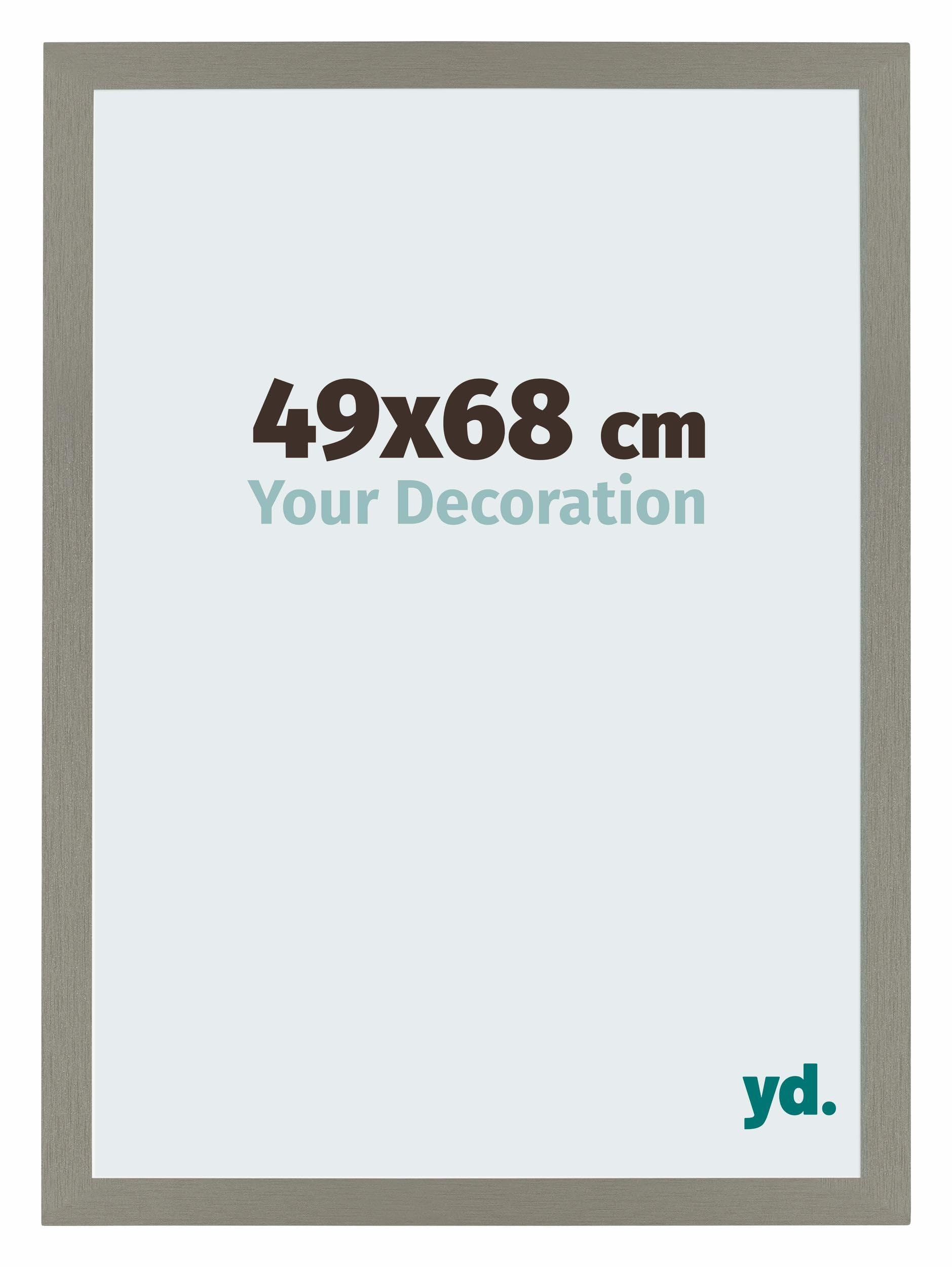 Your Decoration - Picture Frame 49x68 cm - Anthracite - Decorative Wall Frame in MDF with Antireflection - Frame 49x68 - Mura