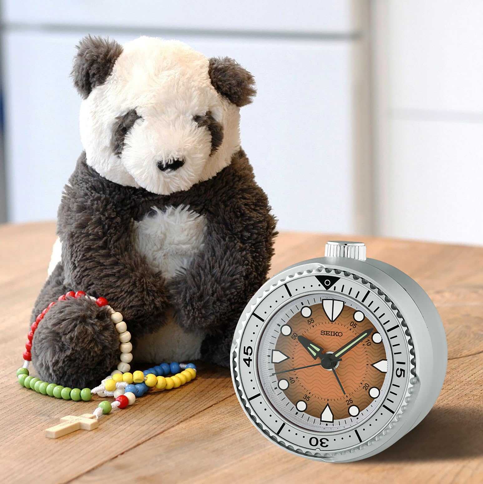 Amazon.com: SEIKO QHE207TLH Watch Face Non Ticking Bedroom Alarm