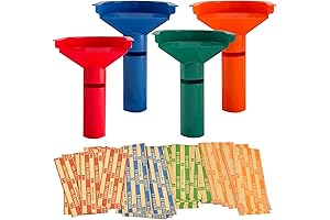 252 Coin Wrappers with Coin Sorter Funnel