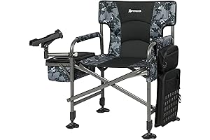Eskimo XL Folding Ice Chair - The Ultimate Outdoor Throne for Fishing, Camping, and More