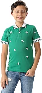 تيشرت اندورا بأكمام قصيرة للأولاد 37S24B30306 عصري