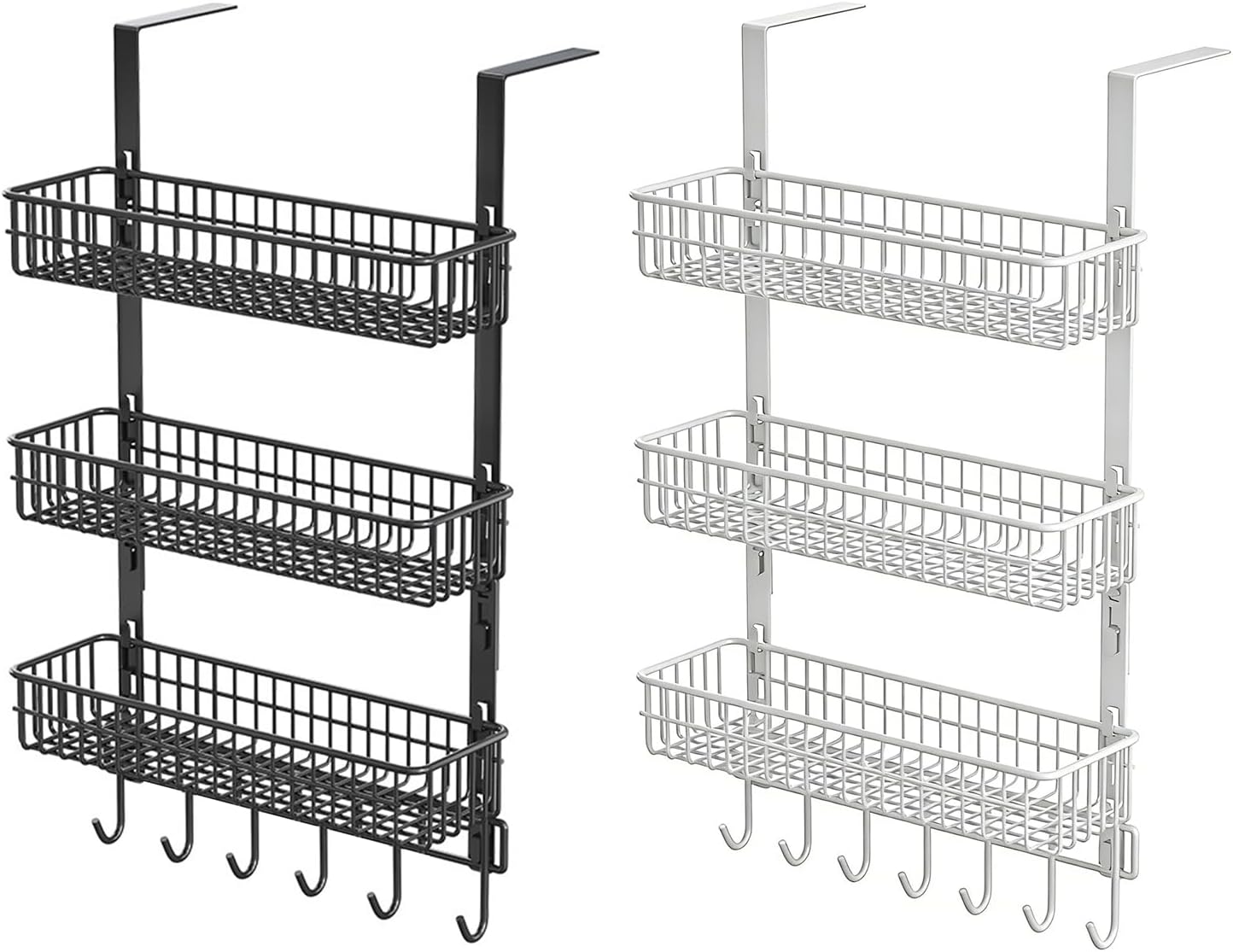 Duty Hanging Shelf Unit with 3 Steps for Bathroom or Garage Use Sturdy Storage Shelf