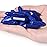10 PCS Lapis Lazuli Healing Crystals Wands Polished Tumbled Stones Bulk Natural Hexagonal Pointed Reiki Energy Balancing Meditation Therapy Chakra Wand Set