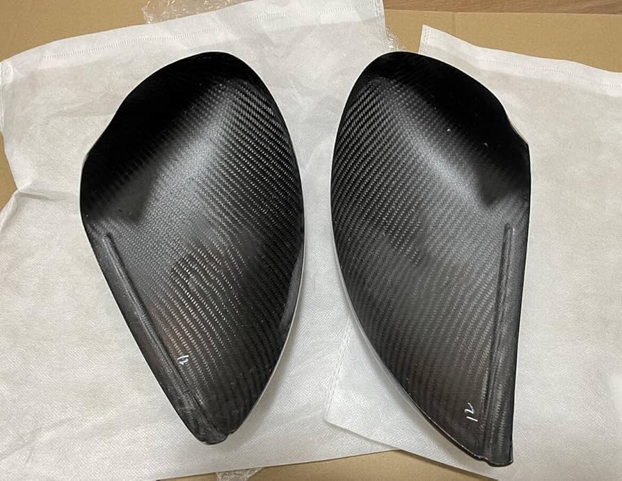 Amazon.co.jp: ドアミラーサイドミラー カーボンファイバー