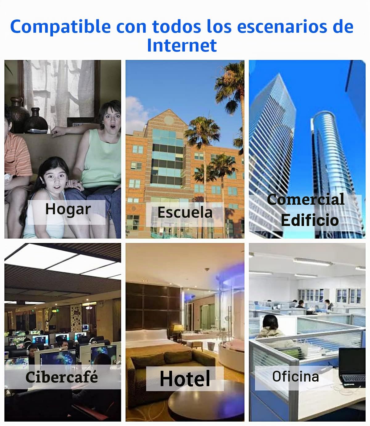 Cable Ethernet 30 metros, Cat 6 alta Velocidad Cable de Red Rj45 30m Plano Cable Internet Gigabit, Cable LAN Cat6 Impermeables Exterior Interior, Más Rápido que Cat5E/Cat5 para Router MóDem (30 Clips)