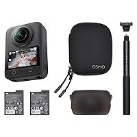 DJI Osmo 360 Combo Essenziale, fotocamera 360 con immagini a 360° da 1 pollice