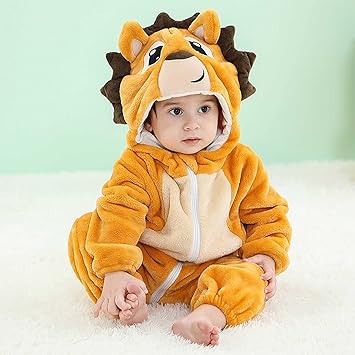 Amazon Co Jp ベビー服 着ぐるみ 可愛い動物 キッズ コスチューム 赤ちゃん 着ぐるみ 衣装被り物 可愛い ふわふわ カバーオール キッズ コスチューム ベビー服着ぐるみキッズ用 動物出産祝い カバーオール ベビー 着ぐるみ 22年 寅年 干支 男の子 女の子 子供用 中綿