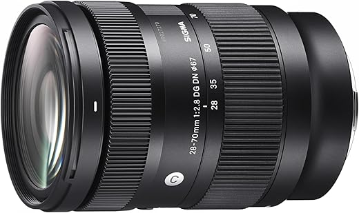 Sigma 28-70Mm F/2.8 Dg Dn Full Frame Lens for Sony E Mount (Mirror-Less Cameras, Black)
