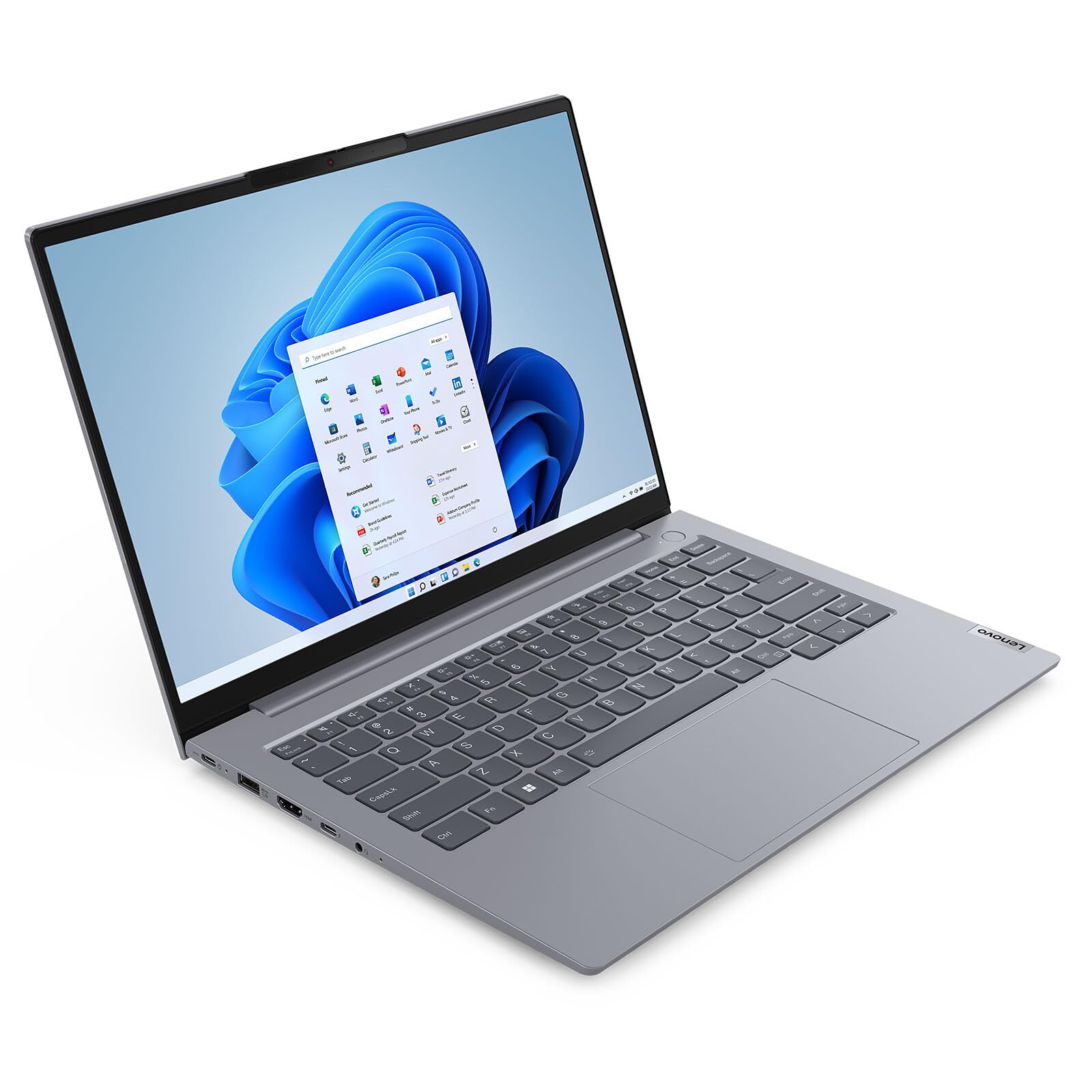Lenovo ThinkBook 14 G7 IML 21MR - 14" - Intel Core Ultra 7-155H / jusqu'à 4.8 GHz - Win 11 Pro - Intel Arc Graphics - 16 Go RAM - 512 Go SSD - AZERTY (Français) - Gris - 21MR004CFR
