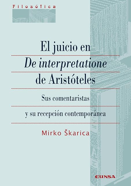 Portada de El juicio en De interpretatione de Aristóteles