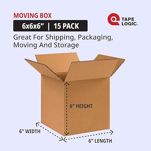 Miniatura 6 de Tape Logic - Seleccione un tamaño cajas resistentes, Kraft, 10