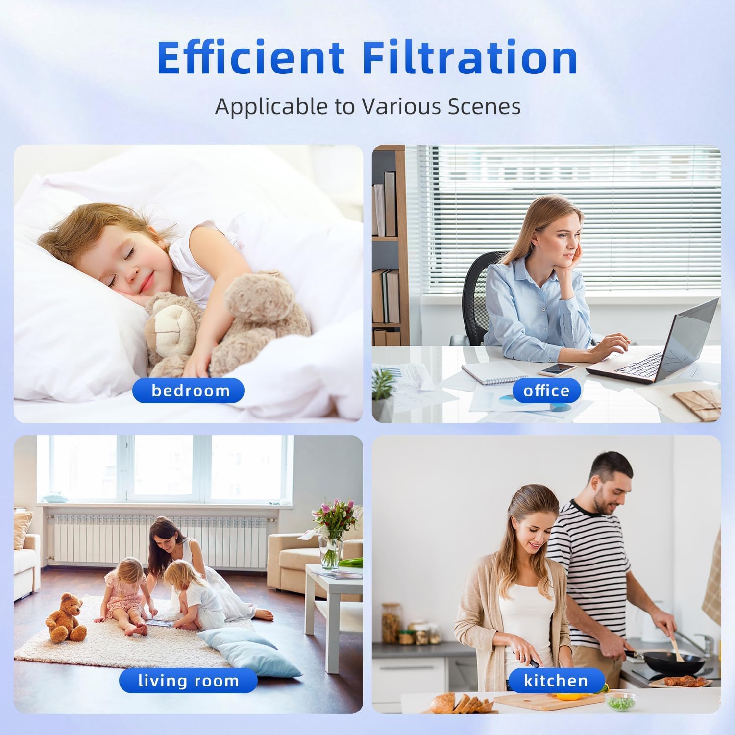 20x35x2 Air Filter Replacement Filters Dust Control MERV 13, 2-PACK image 5