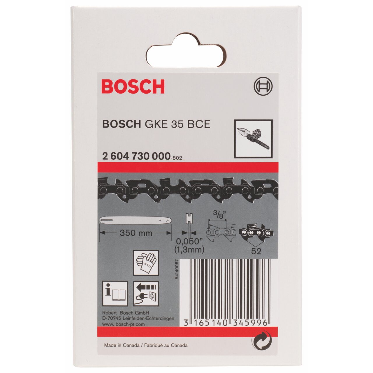 BOSCH 2604730000 +SÄGEKETTE GKE 35 BCE (350 mm)