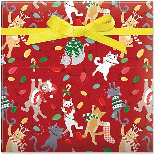 Miniatura 2 de Current Cabin in the Woods - Papel de regalo enrollado de Navidad, rollo de papel de regalo jumbo de 23 pulgadas x 32 pies, 61 pies cuadrados en