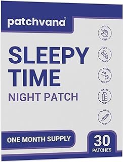 Sleep Patch for Women & Men, 1 Month Supply, 30 Patches